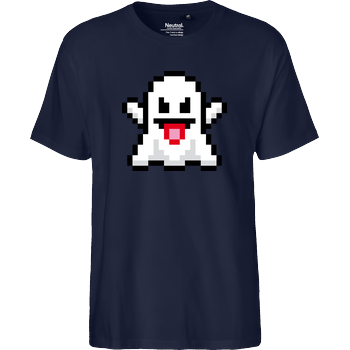 Ghost Fairtrade T-Shirt - navy