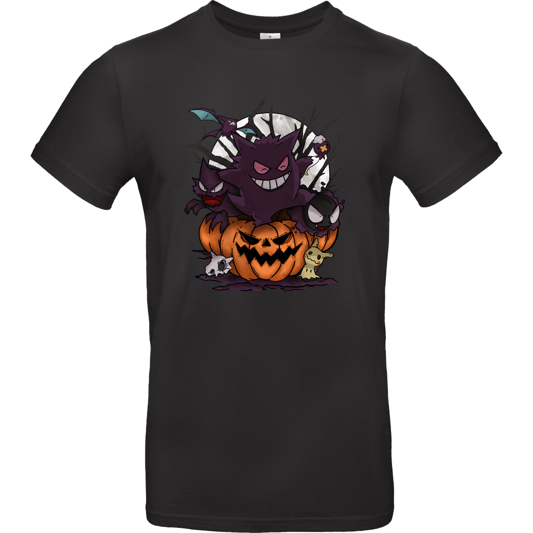 Fanfreak Ghostly Dance T-Shirt B&C EXACT 190 - Black
