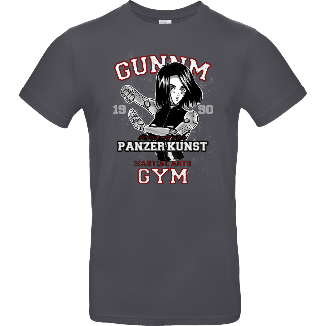 Ursula Lopez GUNNM GYM T-Shirt B&C EXACT 190 - Dark Grey