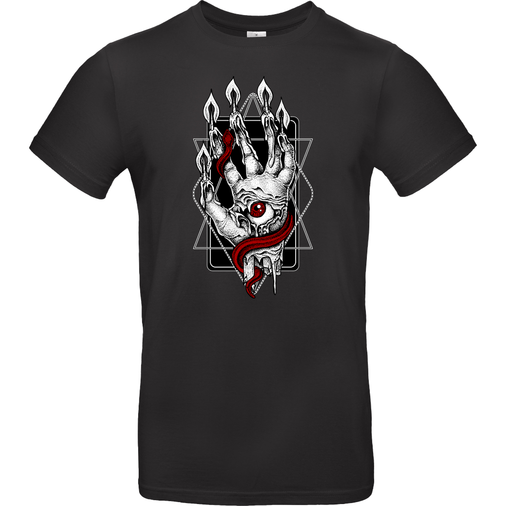vonKowen Hand of Glory T-Shirt B&C EXACT 190 - Black