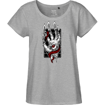 Hand of Glory Fairtrade Loose Fit Girlie - heather grey