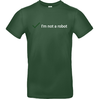 I'm not a Robot B&C EXACT 190 -  Bottle Green