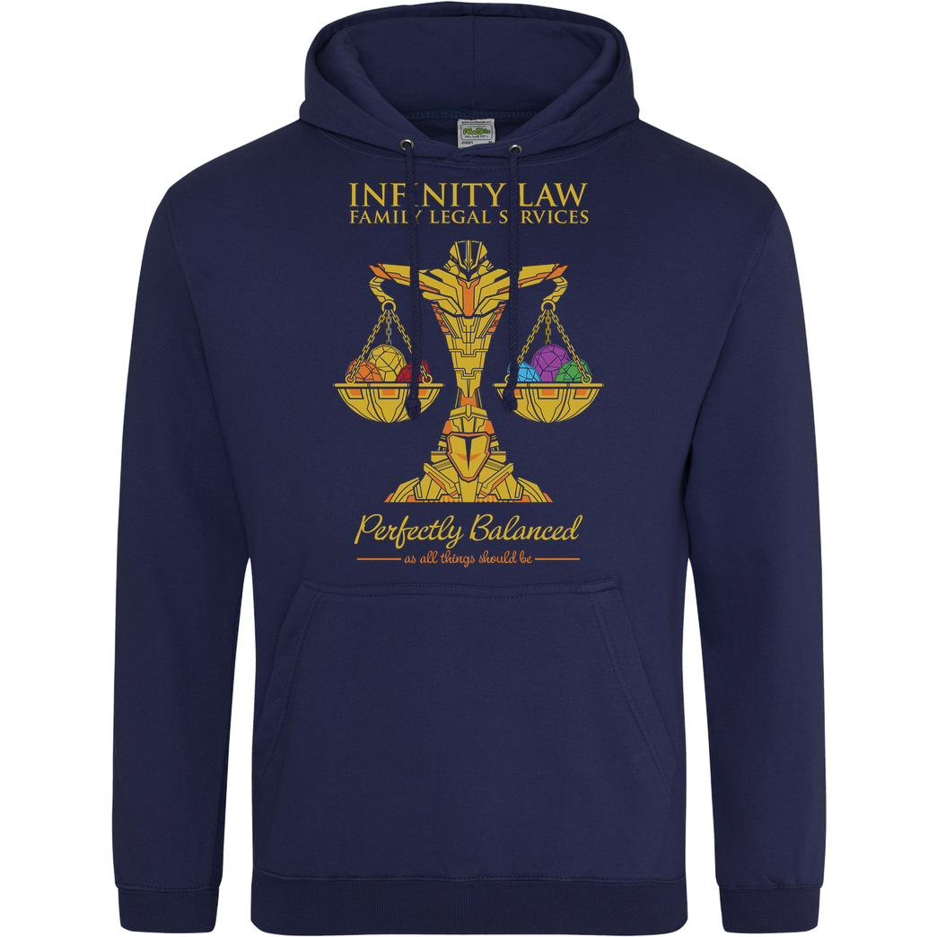 DCLawrence Infinity Law Sweatshirt JH Hoodie - Navy
