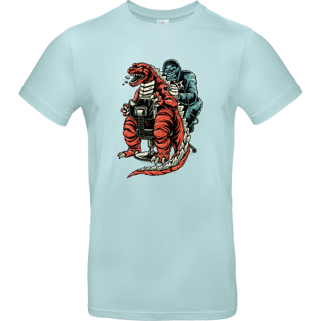 glitchygorilla Ink Monster T-Shirt B&C EXACT 190 - Mint