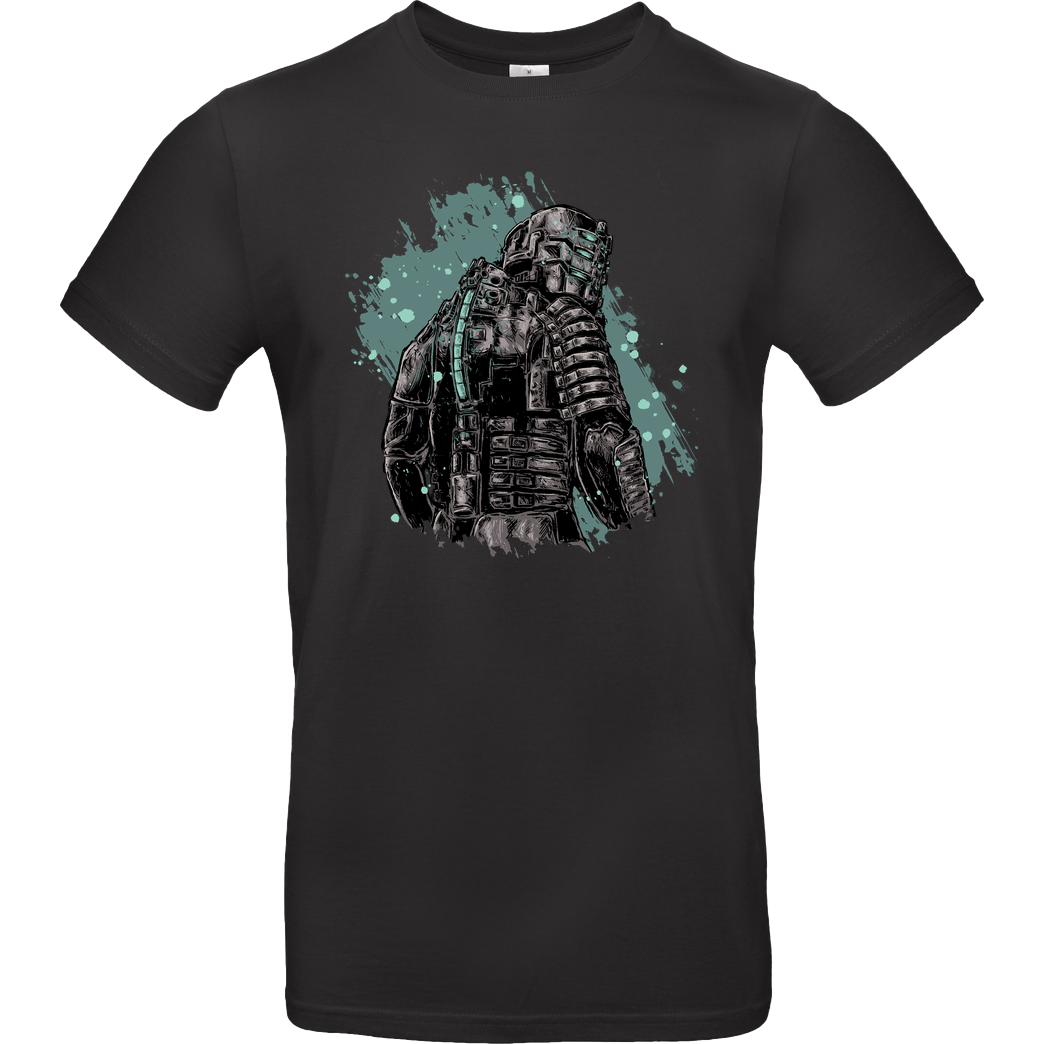 xMorfina Isaac Clarke T-Shirt B&C EXACT 190 - Black