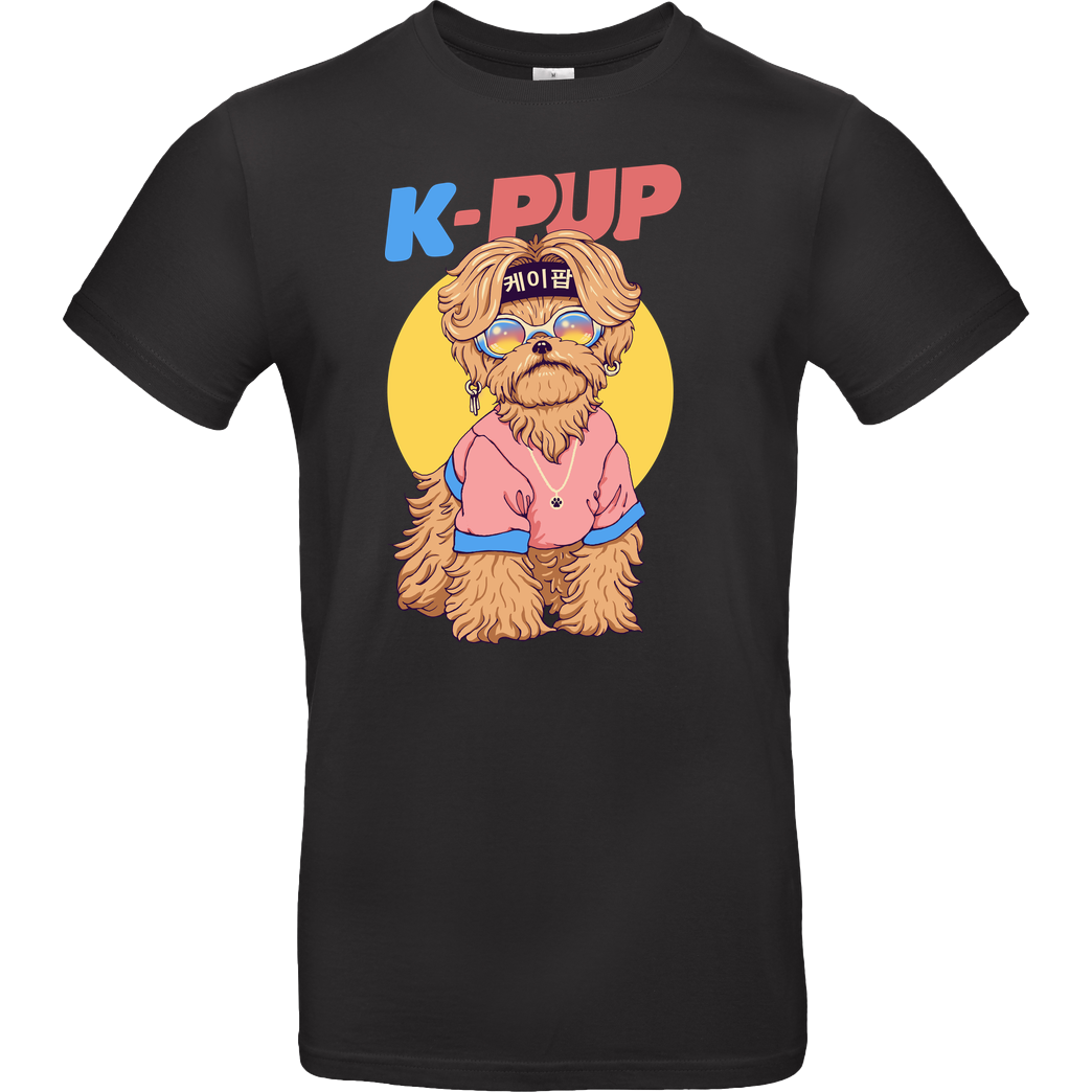 Vincent Trinidad K-Pup T-Shirt B&C EXACT 190 - Black