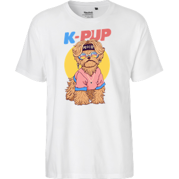 K-Pup Fairtrade T-Shirt - white