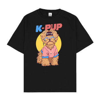K-Pup Oversize T-Shirt - Black