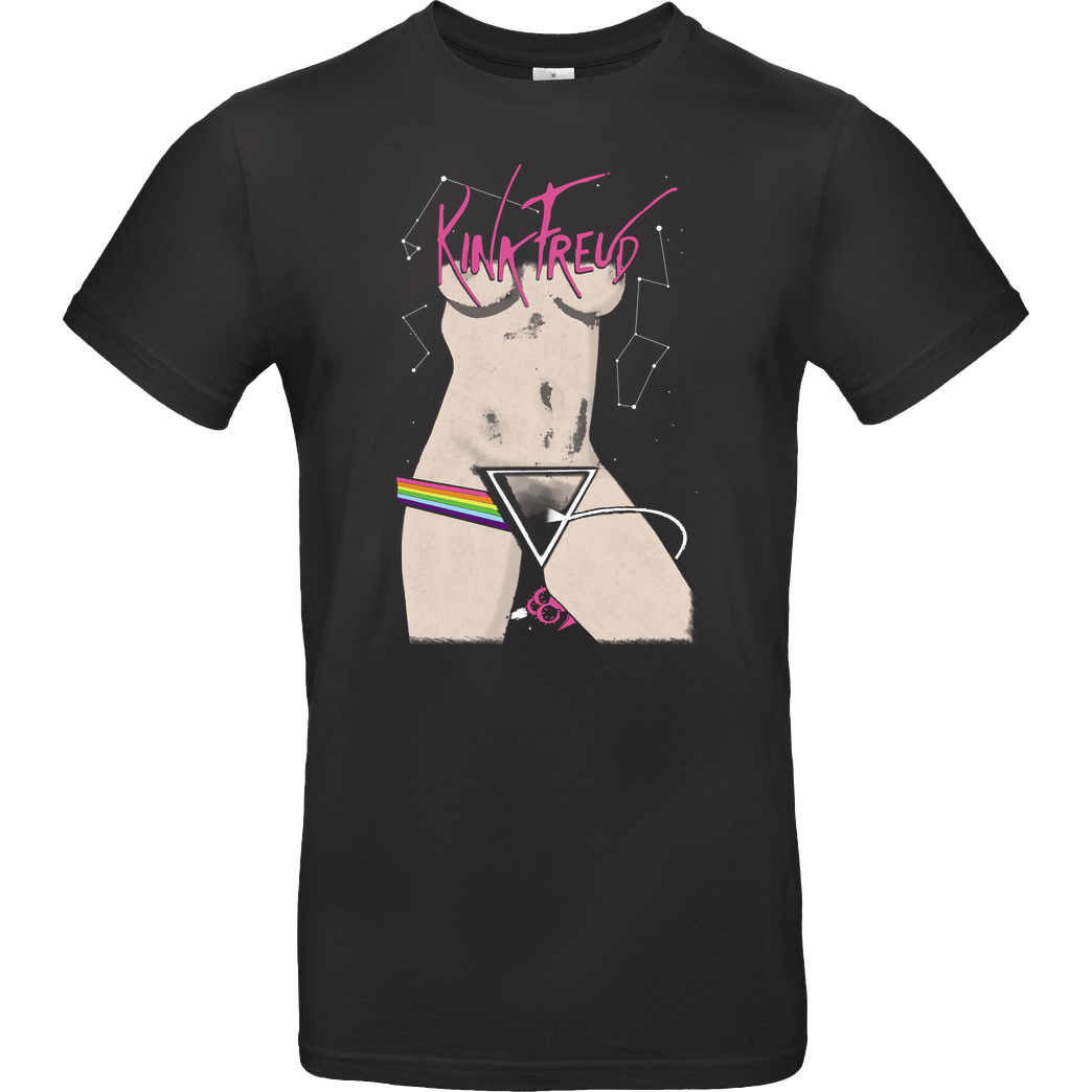 3Coaie Kink Freud T-Shirt B&C EXACT 190 - Black