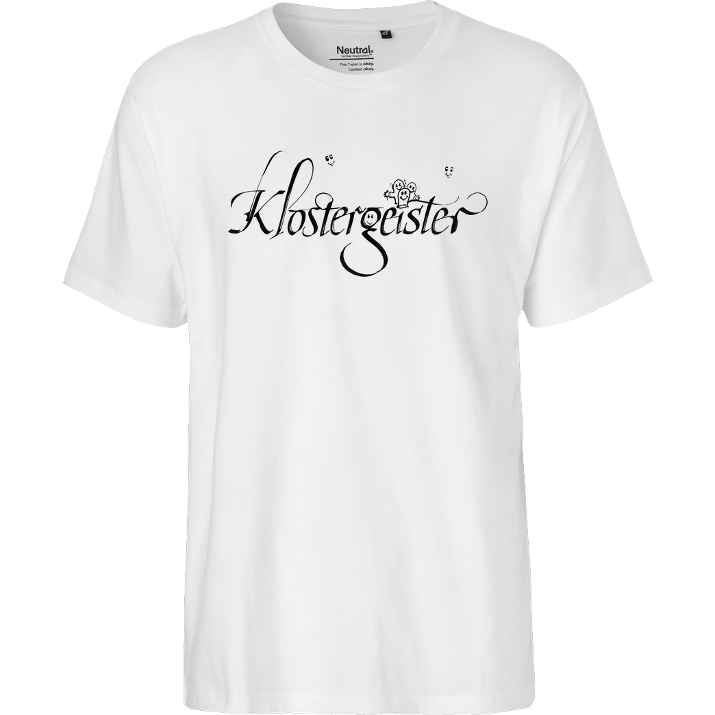 Happy Shooting Klostergeister 2016 T-Shirt Fairtrade T-Shirt - white
