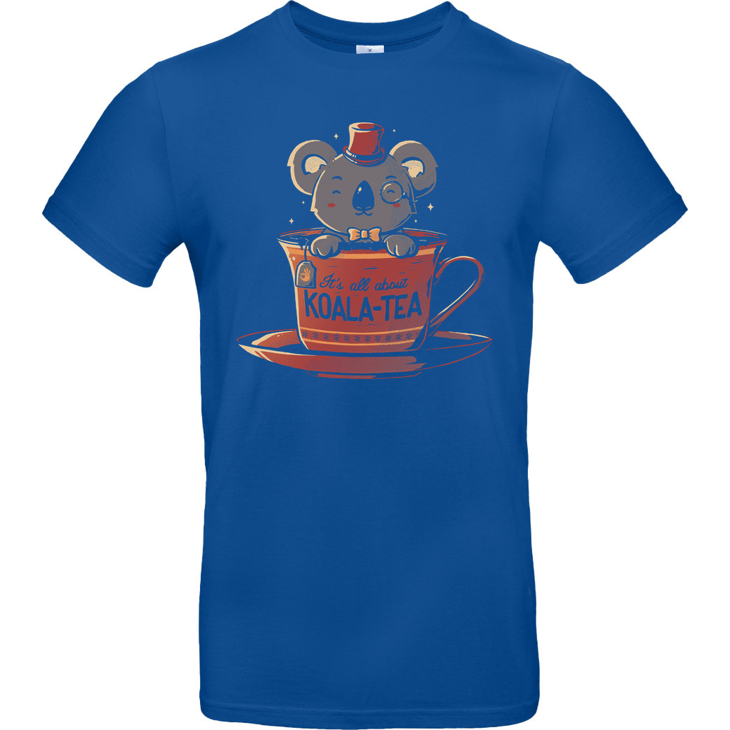 EduEly Koala Tea T-Shirt B&C EXACT 190 - Royal Blue