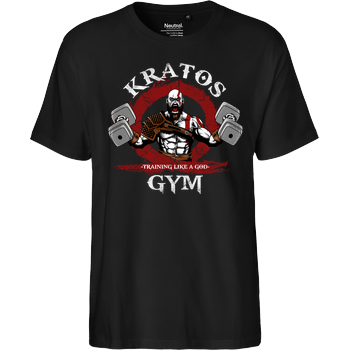 Kratos Gym Fairtrade T-Shirt - black