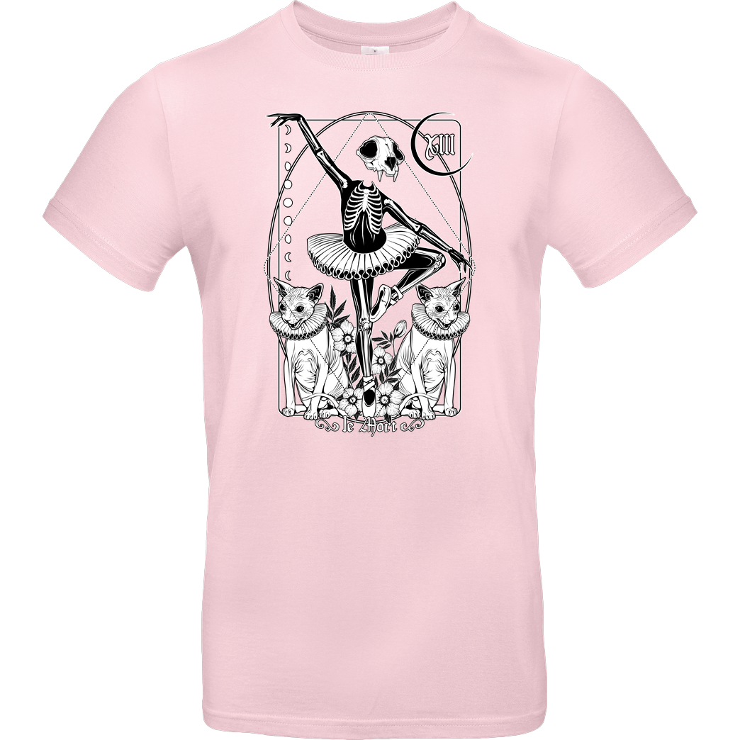 vonKowen Le Mort T-Shirt B&C EXACT 190 - Light Pink