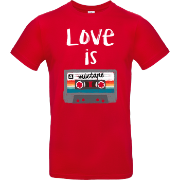 Love is a Mixtape B&C EXACT 190 - Red