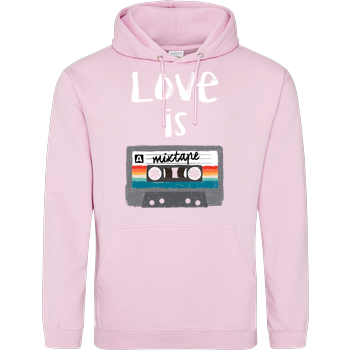 Love is a Mixtape JH Hoodie - Rosa