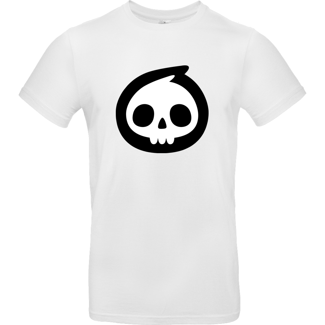 Mien Wayne Mien Wayne - Skull T-Shirt B&C EXACT 190 -  White
