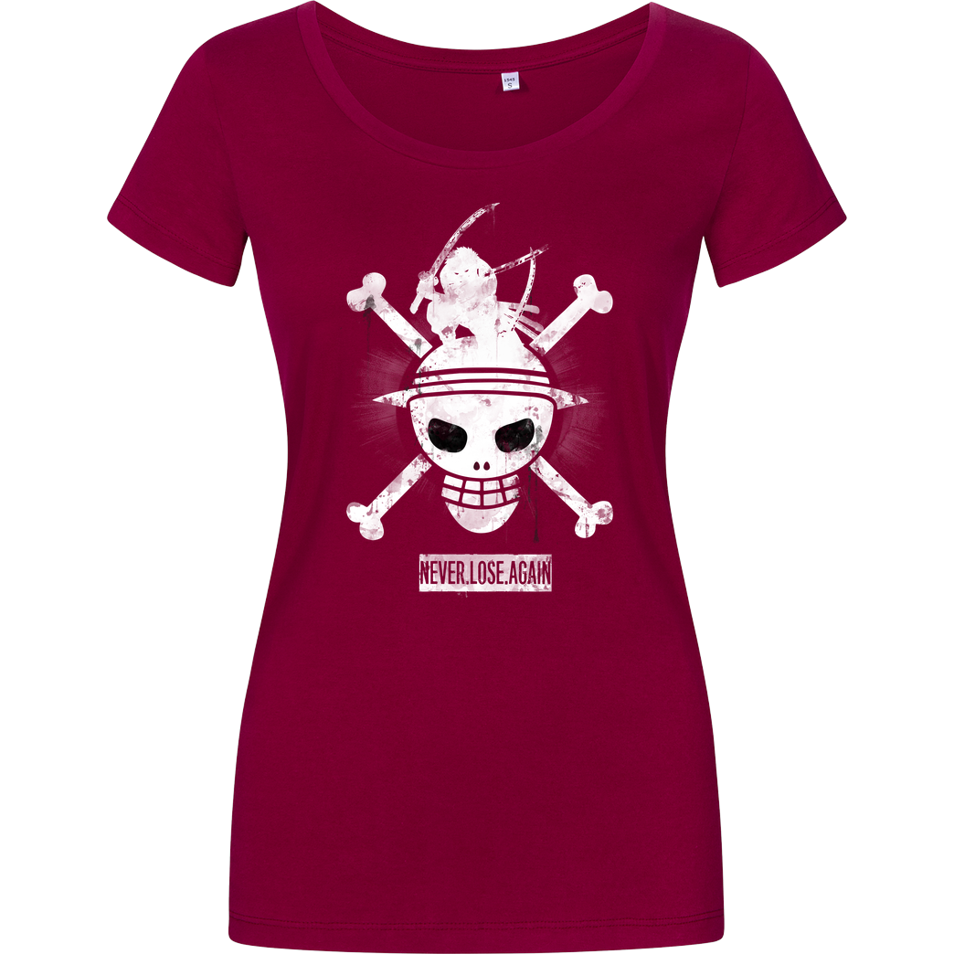 Mien Wayne Mien Wayne - The Pirate King T-Shirt Girlshirt berry