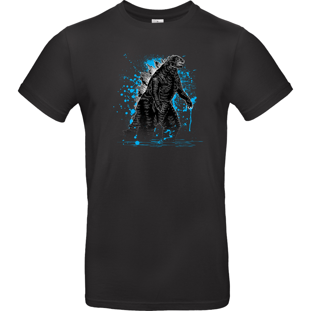 Rocketman mighty king T-Shirt B&C EXACT 190 - Black