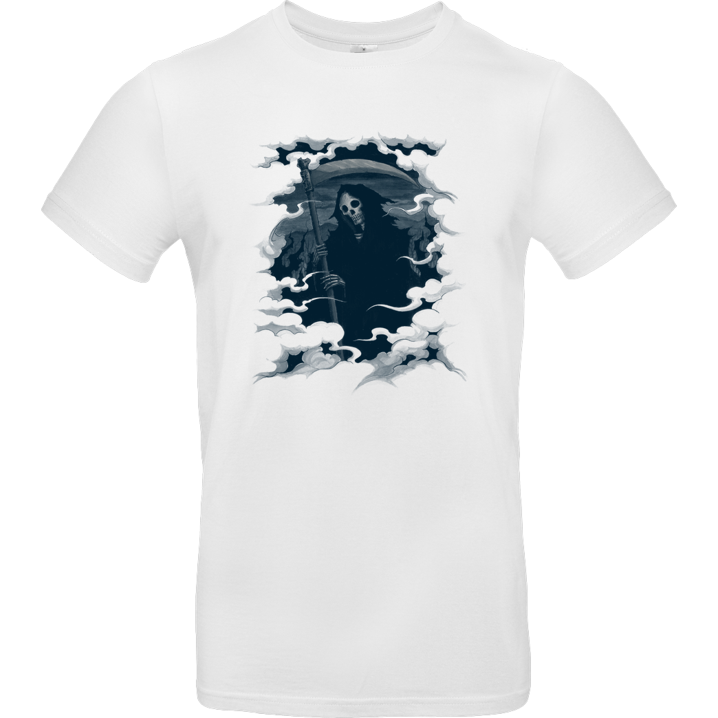Pigboom Mort T-Shirt B&C EXACT 190 -  White