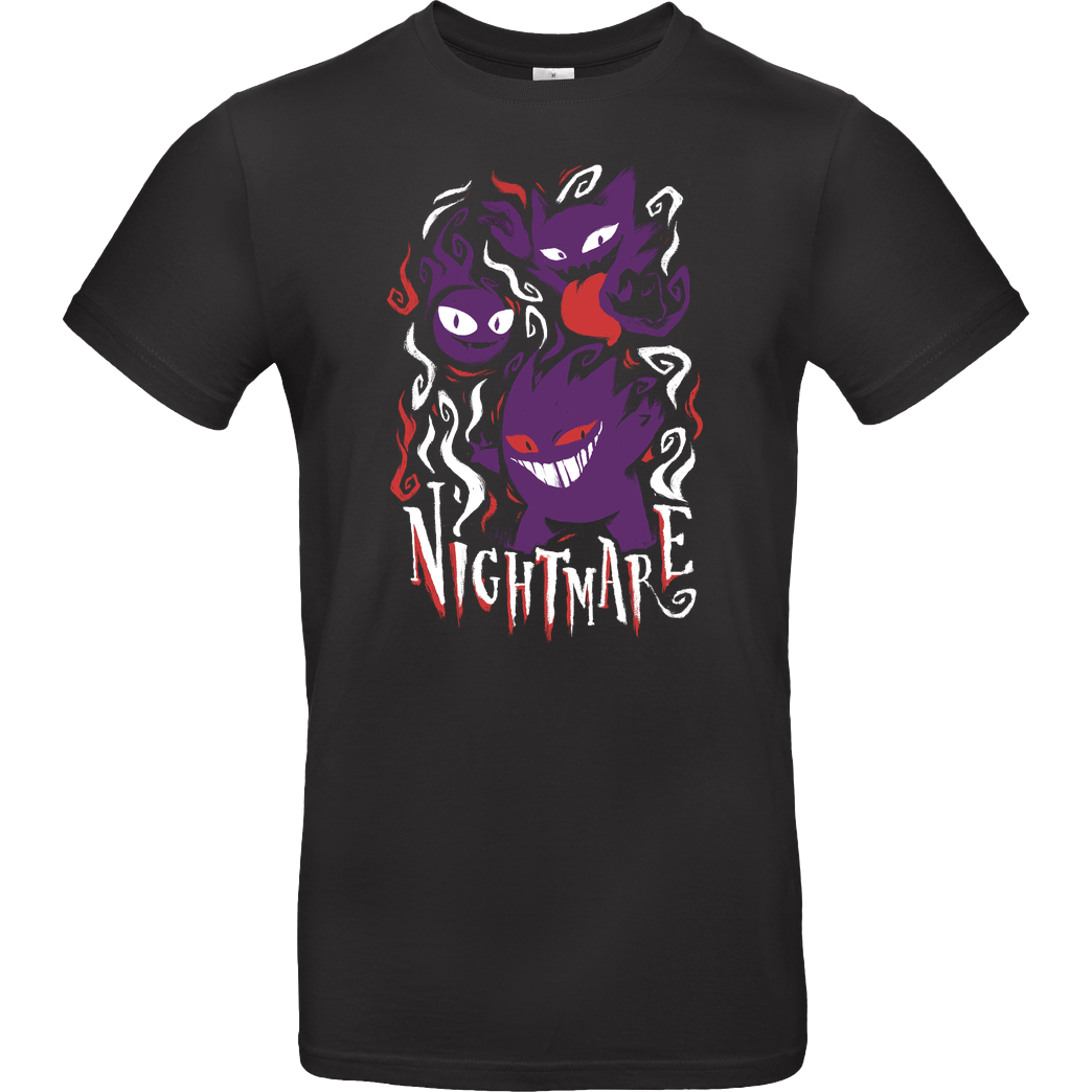 BlancaVidal Nightmare T-Shirt B&C EXACT 190 - Black