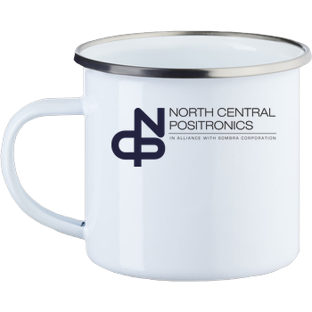 North Central Positronics Enamel Mug