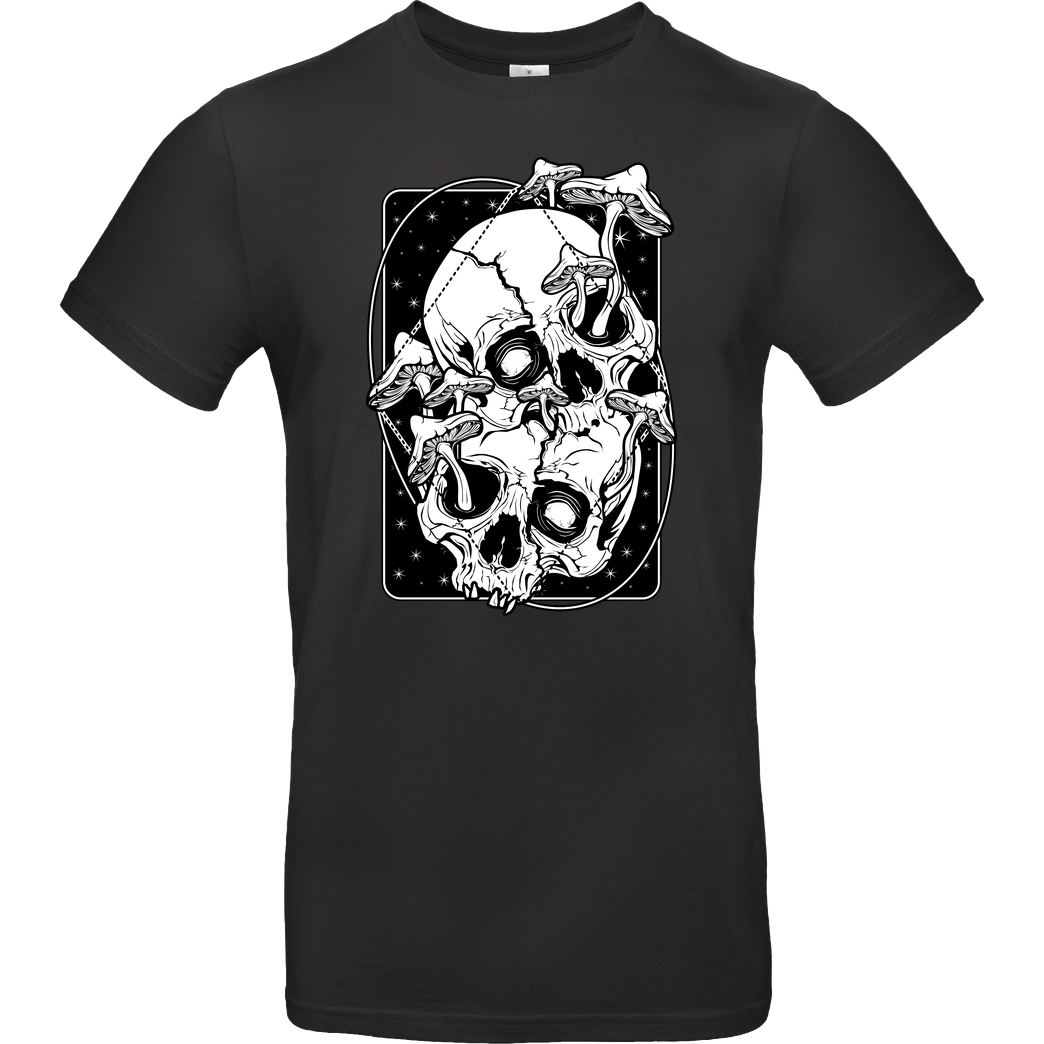 vonKowen Overgrown T-Shirt B&C EXACT 190 - Black