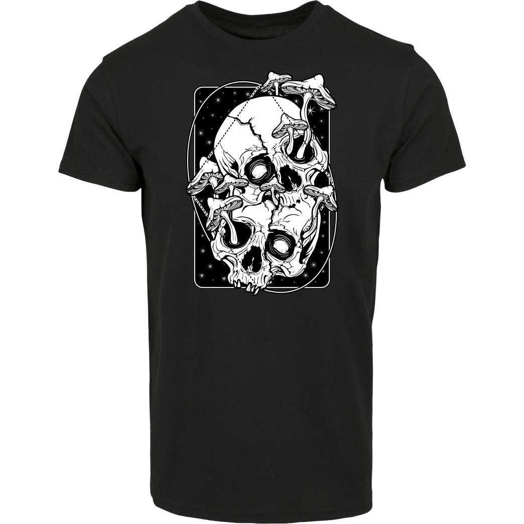 vonKowen Overgrown T-Shirt House Brand T-Shirt - Black