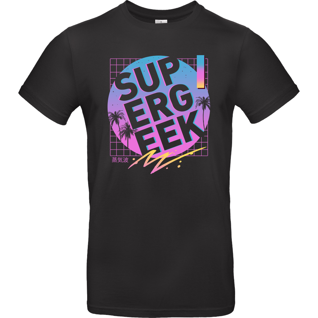 None Rad Supergeek T-Shirt B&C EXACT 190 - Black