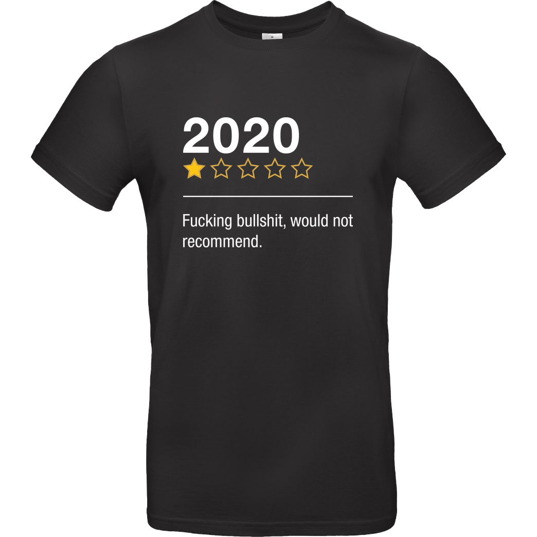 BomDesignz Review of 2020 T-Shirt B&C EXACT 190 - Black
