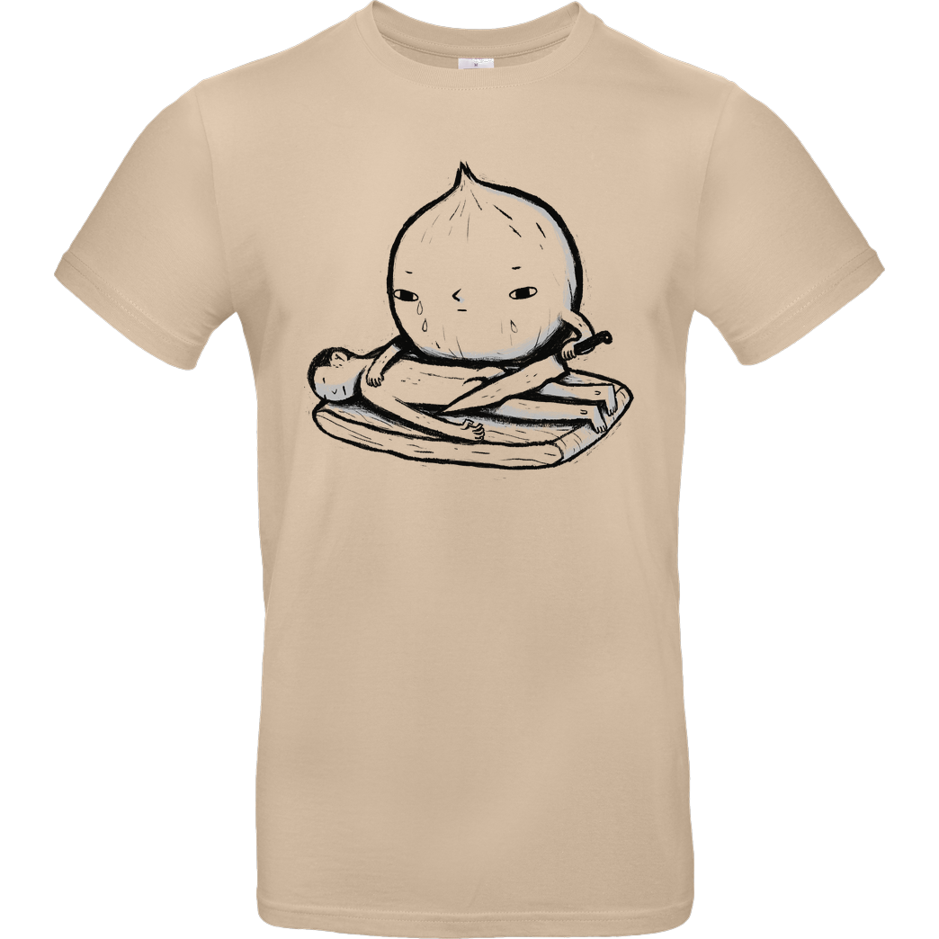 Louis Roskosch Sad Onion T-Shirt B&C EXACT 190 - Sand