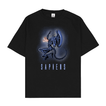 Sapiens Oversize T-Shirt - Black