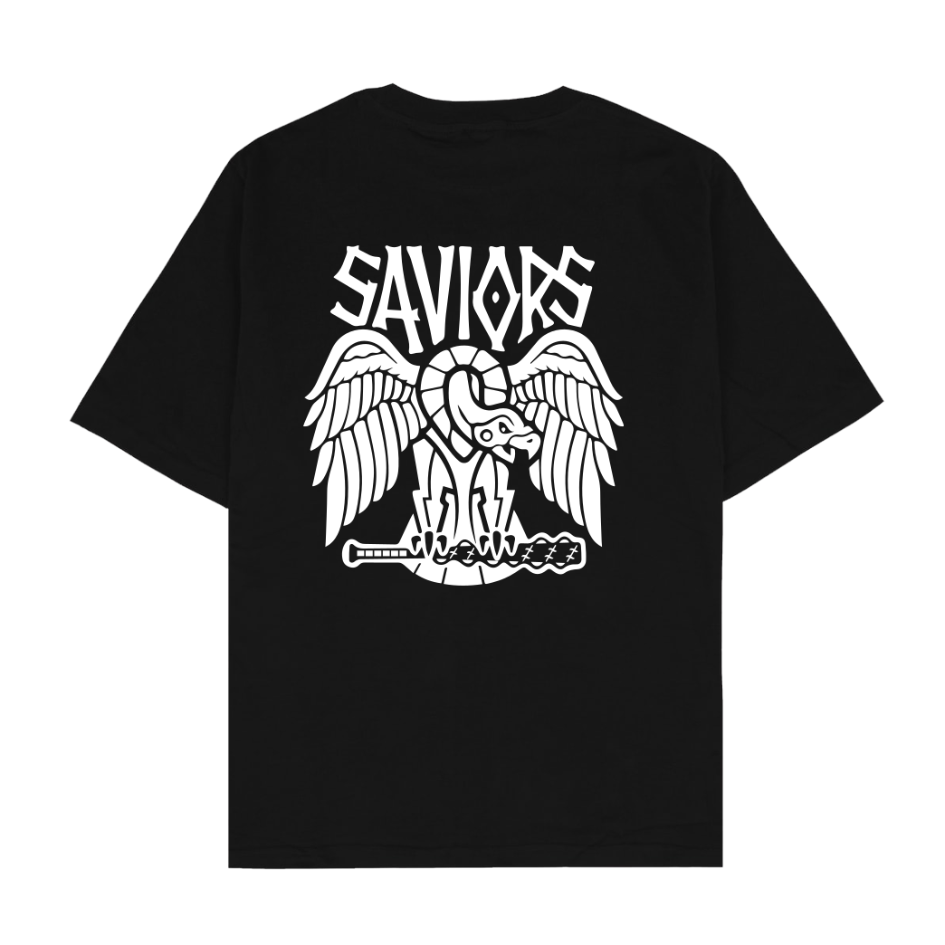 Geek Revolution Saviors T-Shirt Oversize T-Shirt - Black