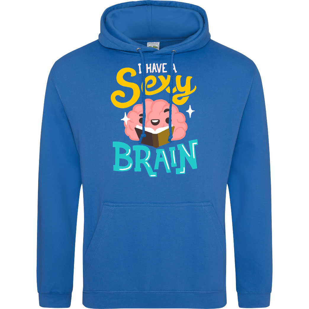 BlancaVidal Sexy Brain Sweatshirt JH Hoodie - Sapphire Blue