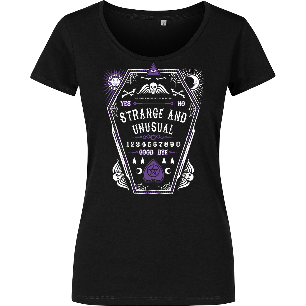 Nemons Strange and Unusual T-Shirt Girlshirt schwarz