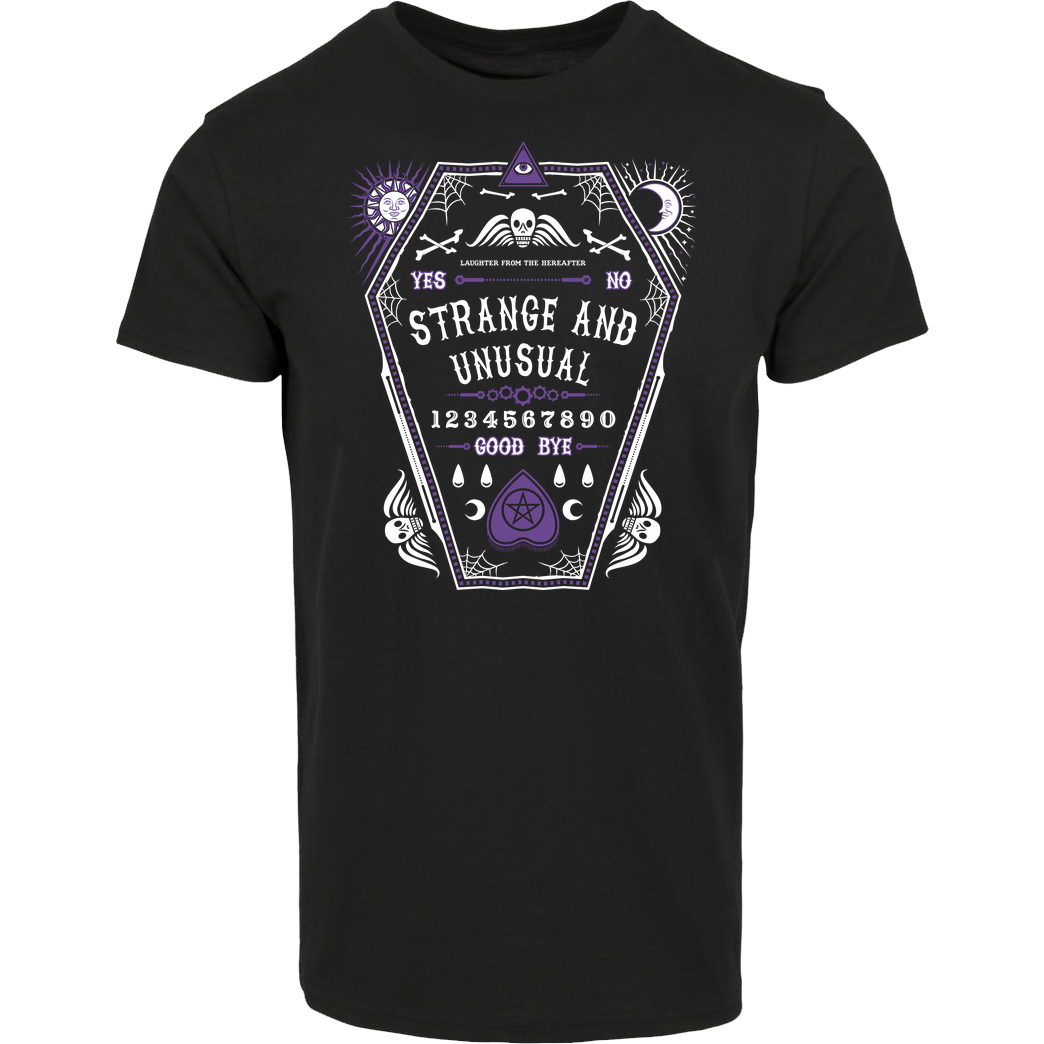 Nemons Strange and Unusual T-Shirt House Brand T-Shirt - Black