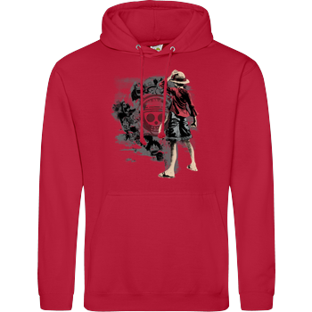 Straw Hats JH Hoodie - red