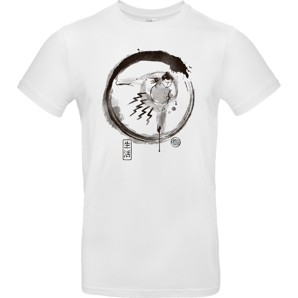 Vincent Trinidad Sumo-E T-Shirt B&C EXACT 190 -  White