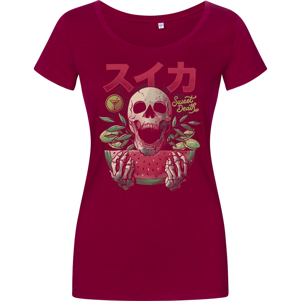 EduEly Sweet Death T-Shirt Girlshirt berry