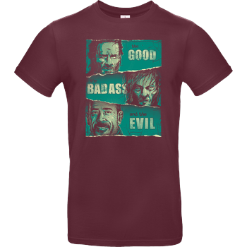 The Good, The Badass and the Evil B&C EXACT 190 - Burgundy