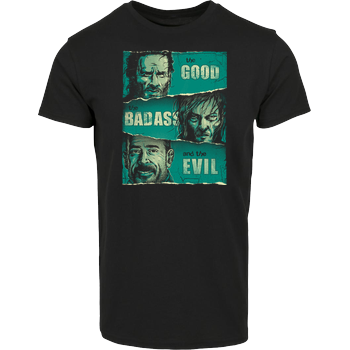 The Good, The Badass and the Evil House Brand T-Shirt - Black