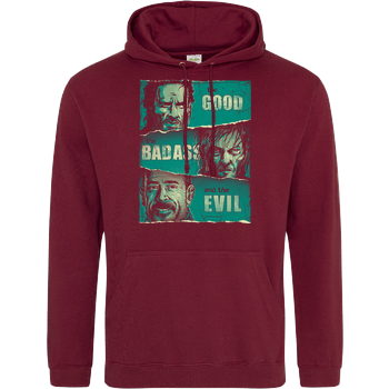 The Good, The Badass and the Evil JH Hoodie - Bordeaux