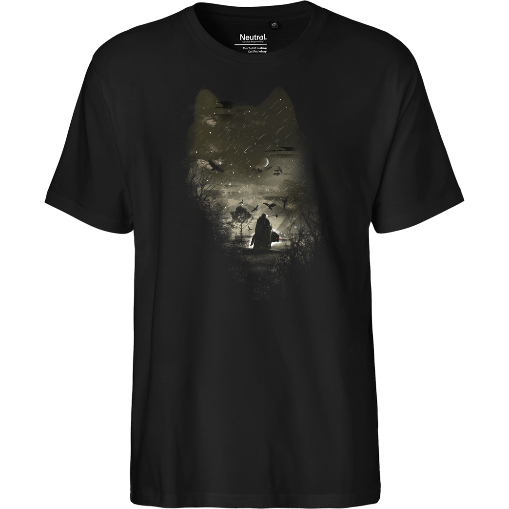 Dandingeroz The Lord Crow T-Shirt Fairtrade T-Shirt - black