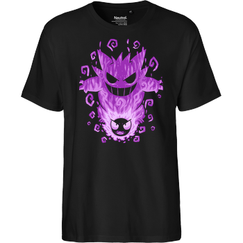 The Menacing Ghost Within Fairtrade T-Shirt - black