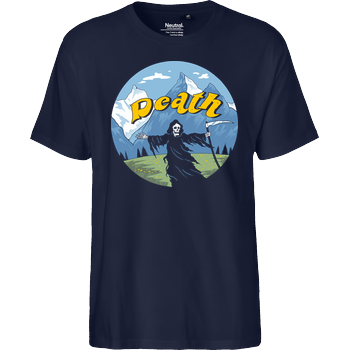 The Sound of Death Fairtrade T-Shirt - navy