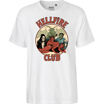 True Hellfire Club Fairtrade T-Shirt - white
