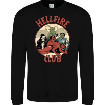 True Hellfire Club JH Sweatshirt - Schwarz