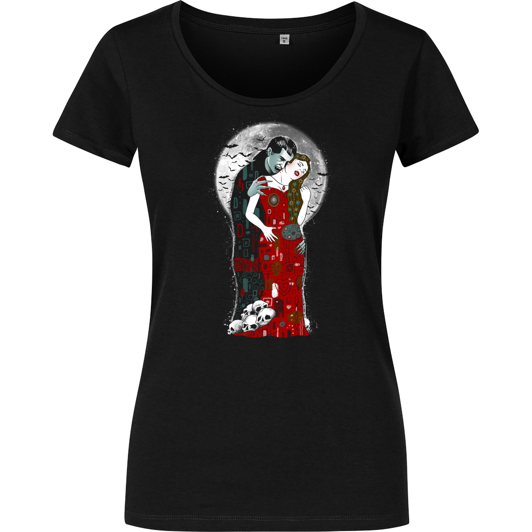 Vincent Trinidad Vampire Kiss T-Shirt Girlshirt schwarz