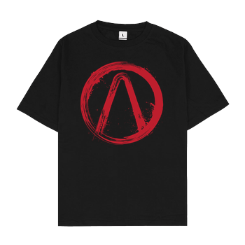 Vault Symbol Oversize T-Shirt - Black