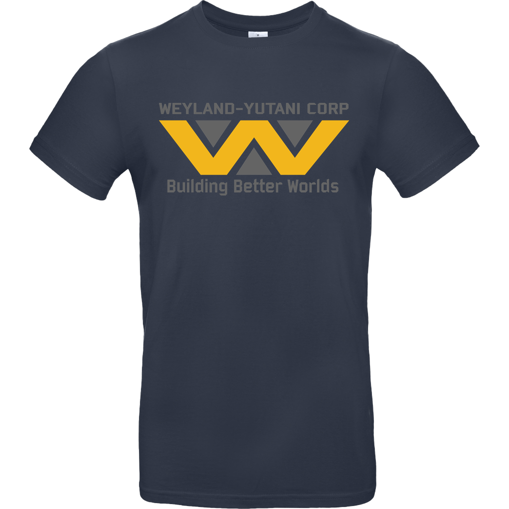 None Weyland-Yutani T-Shirt B&C EXACT 190 - Navy