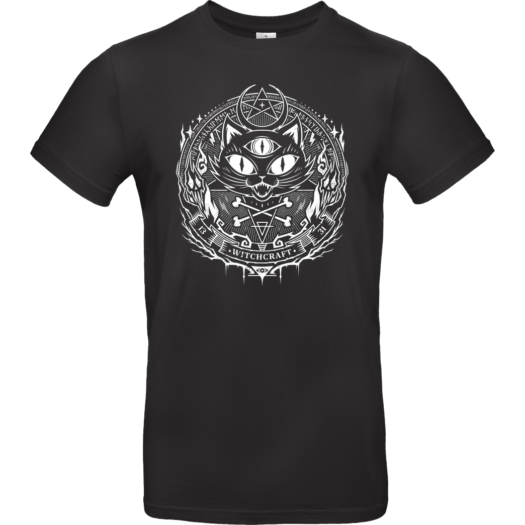 StudioM6 WITCHCRAFT T-Shirt B&C EXACT 190 - Black